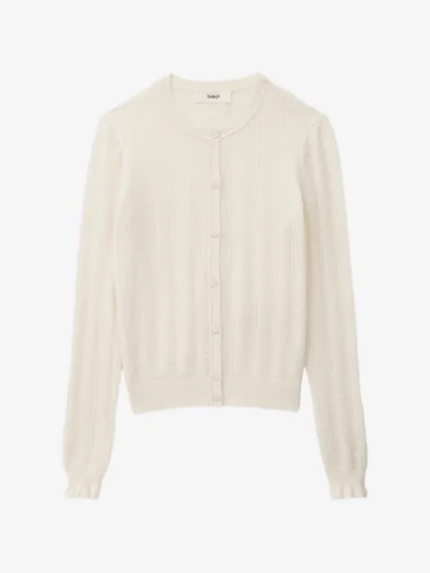 Ba&Sh Viviana ruffled cardigan