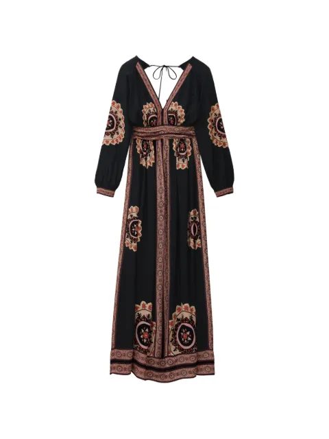 Ba&Sh Vera V-neck printed dress