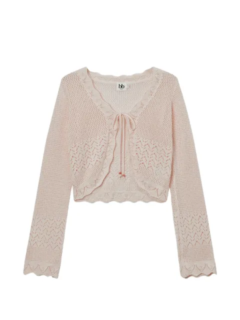 b+ab self-tie cardigan