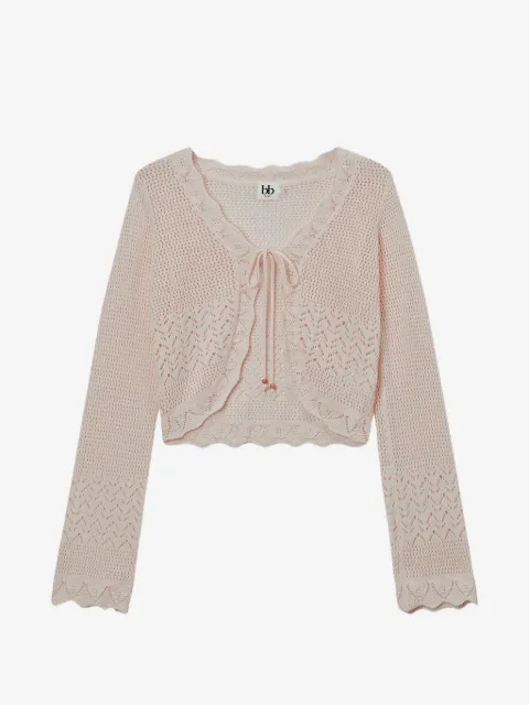 b+ab self-tie cardigan