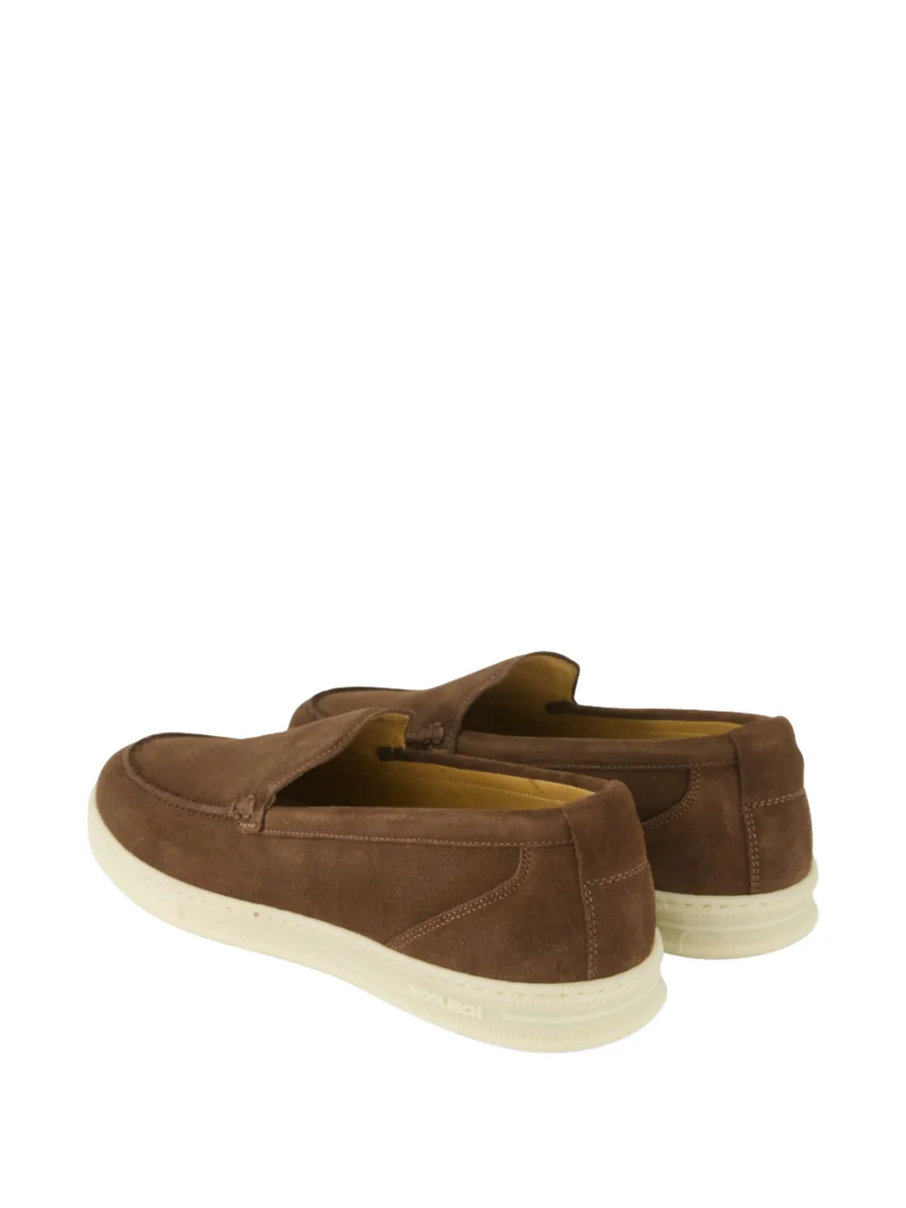 Woolrich Leren loafers Bruin