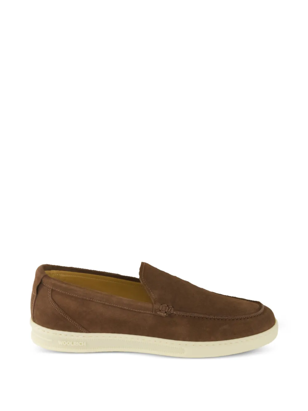 Woolrich leather loafers - Marrone