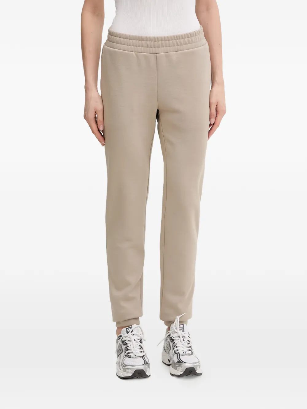 Ea7 Emporio Armani Trainingspak met logopatch Beige