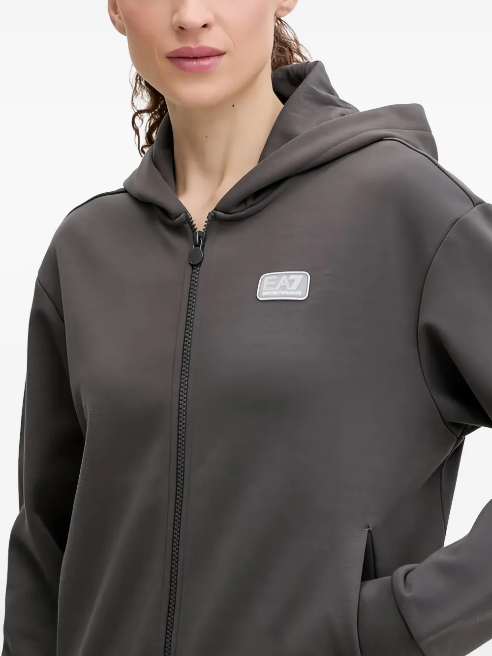 Ea7 Emporio Armani Trainingspak met capuchon en ritssluiting Grijs