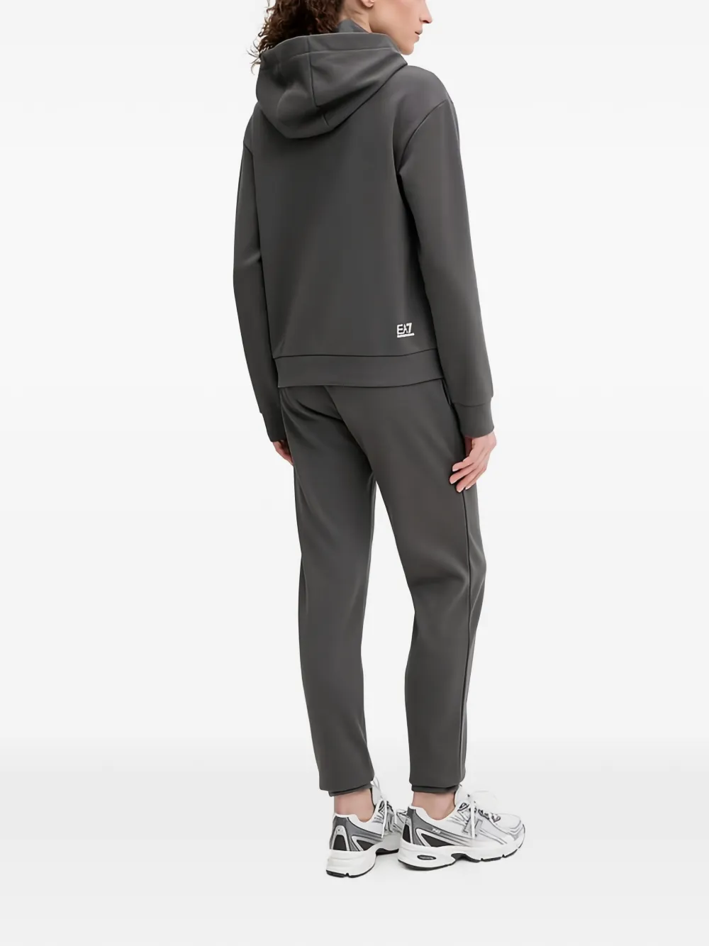Ea7 Emporio Armani Trainingspak met capuchon en ritssluiting Grijs