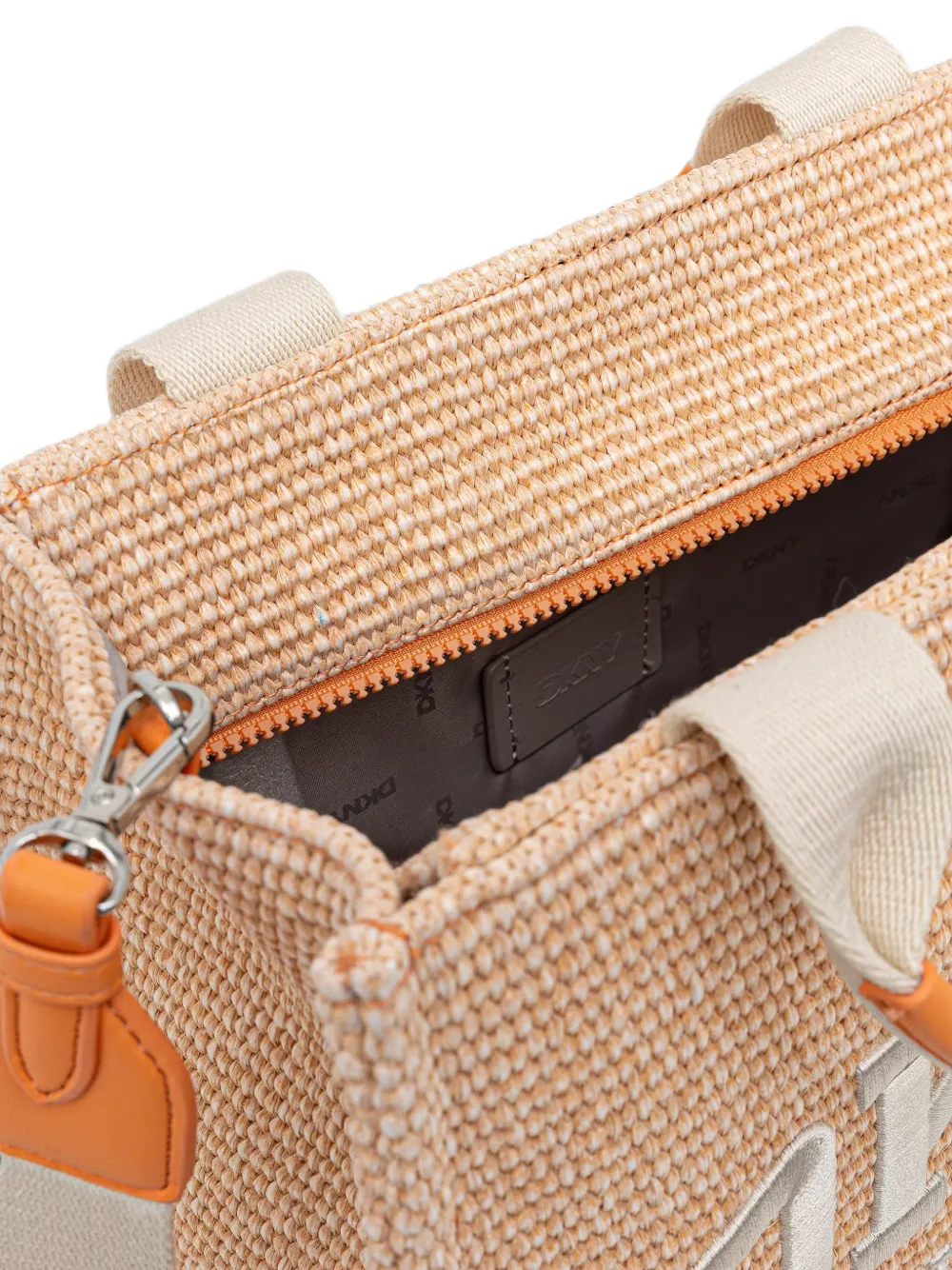 DKNY Shopper met handgrepen Oranje