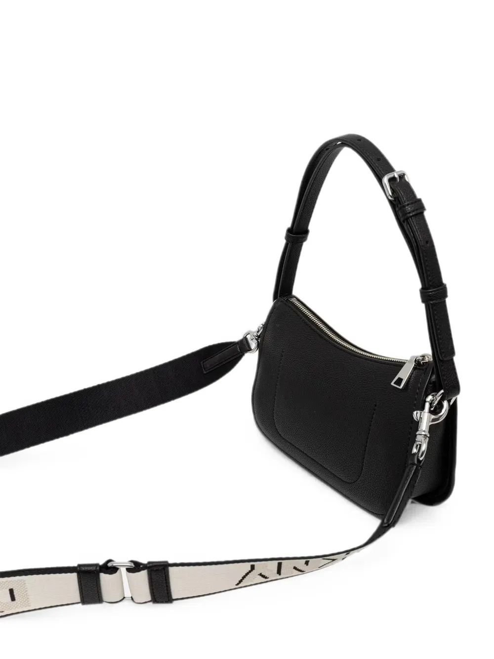 DKNY Nessa schoudertas met rits Zwart