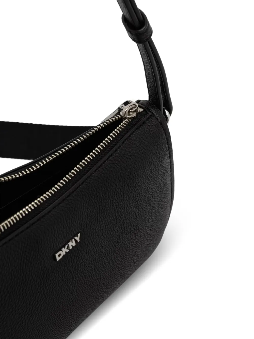 DKNY Nessa schoudertas met rits Zwart