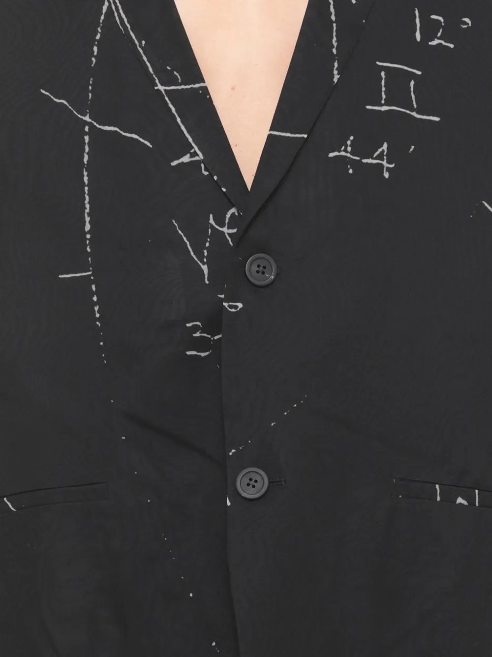 Rick Owens Concordian blazer Zwart