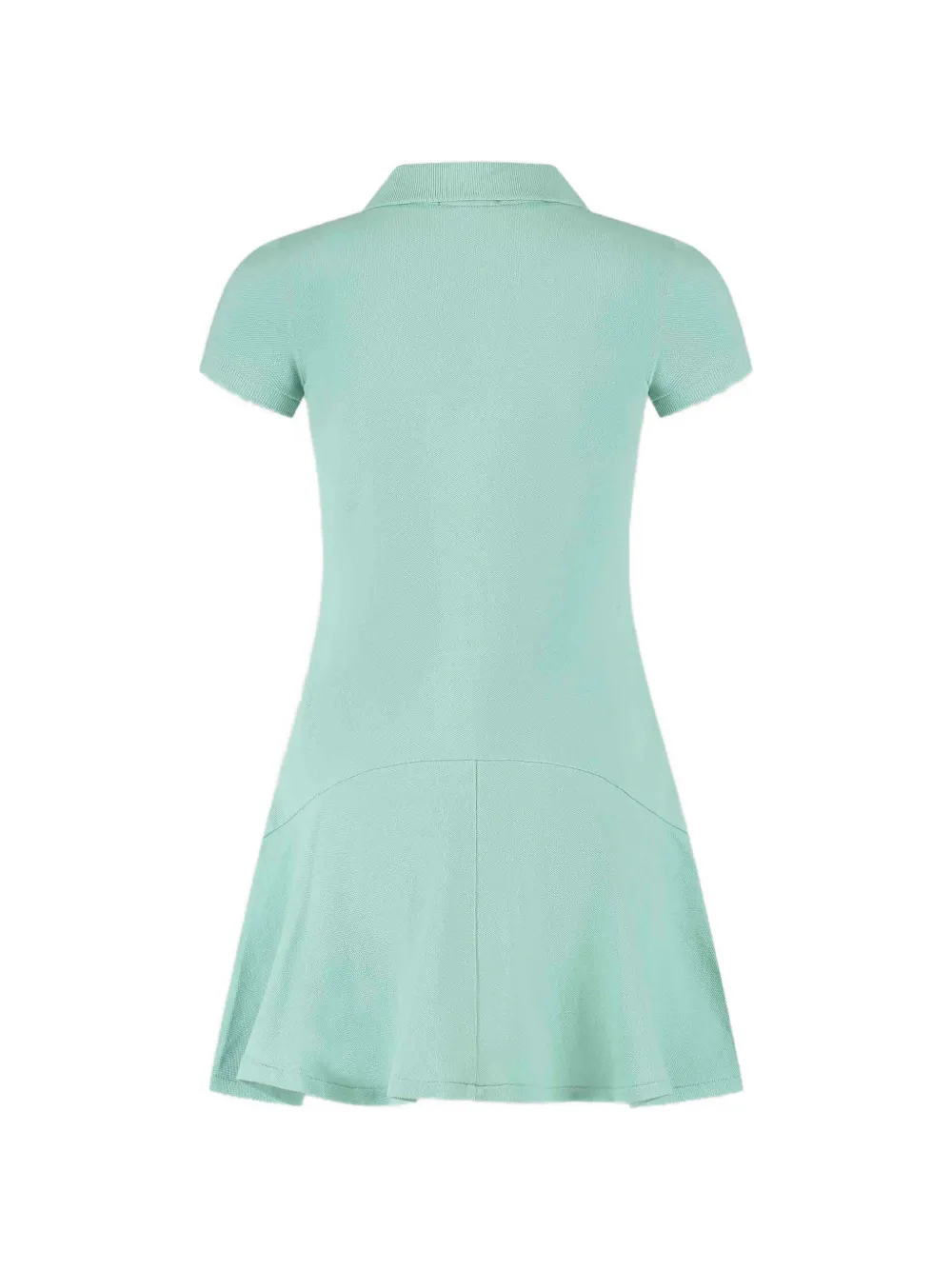  Polo Ralph Lauren Kids Vestido Acampanado Con Cuello De Polo - Verde 