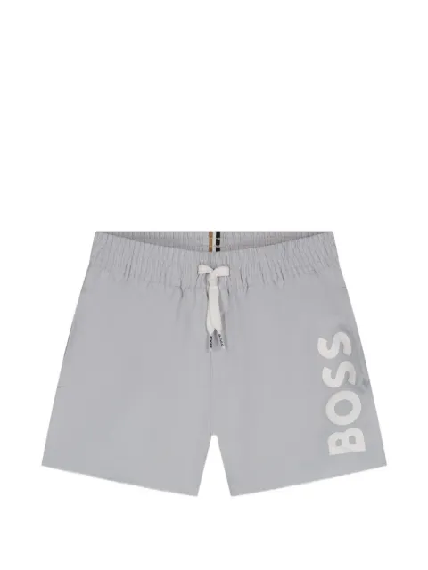 BOSS Kidswear drawstring swim shorts
