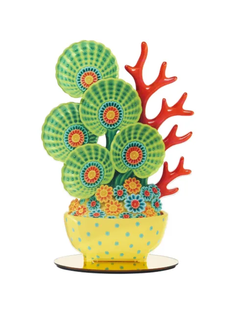 Linee Recanati  Bonsai Marini polka-dot floral vase