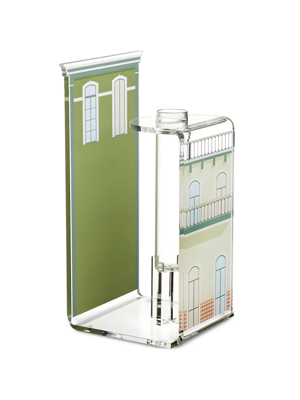  Linee Recanati Blooming City Vase - Green 