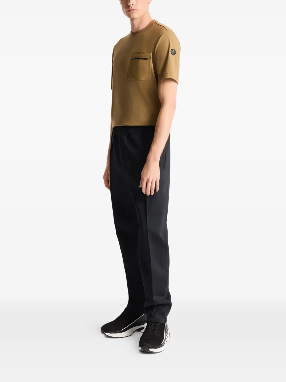 Fusalp Neromir straight broek met elastische taille Zwart