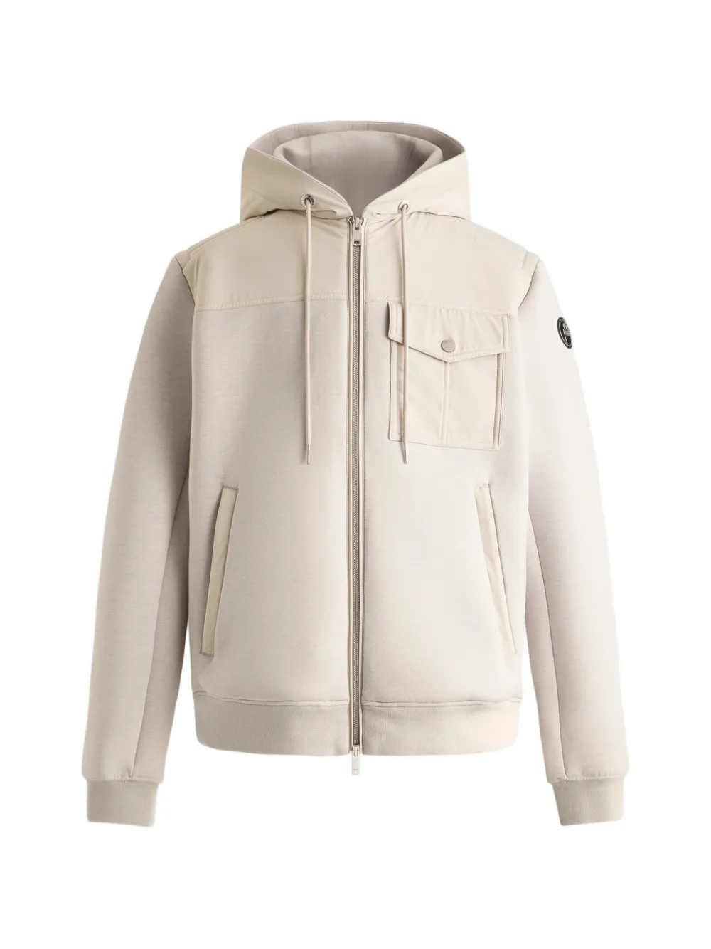 Fusalp Cimarag zip-up hooded bomber jacket - Neutrals