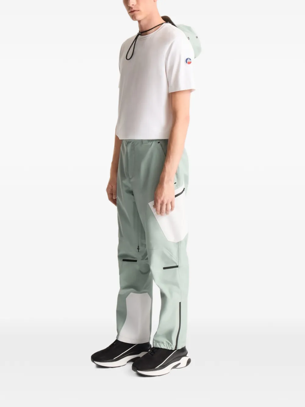 Alparo Zip Pockets-Details Trousers