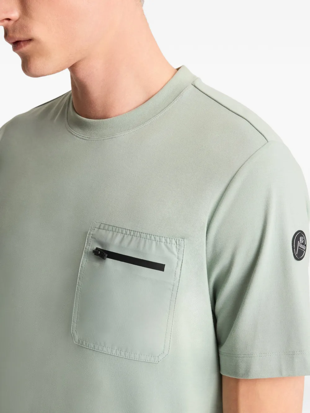Fusalp Rivio T-shirt met zakdetail Groen