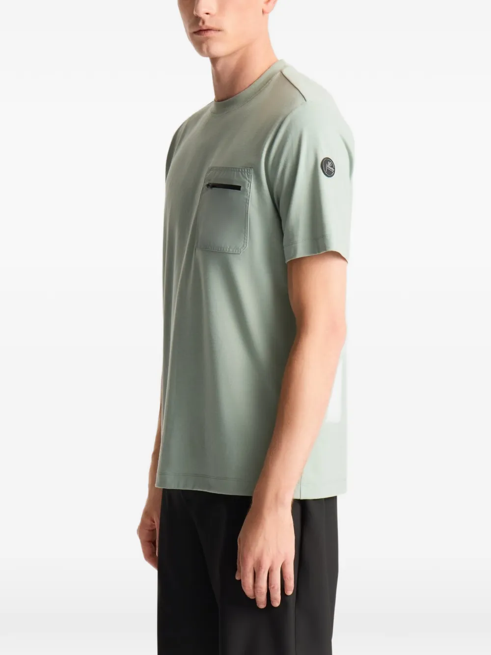 Fusalp Rivio T-shirt met zakdetail Groen