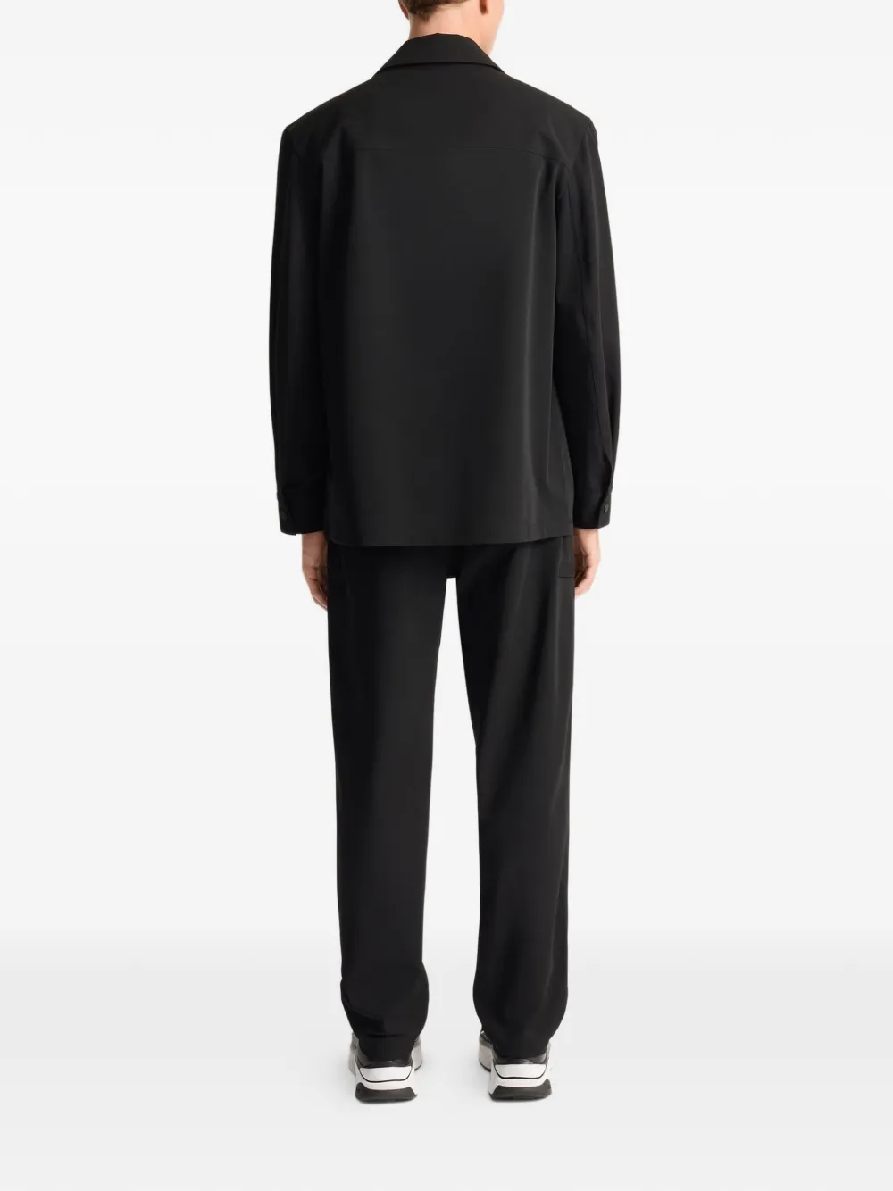  Fusalp Solandroz Button-up Pocket-details Jacket - Black 