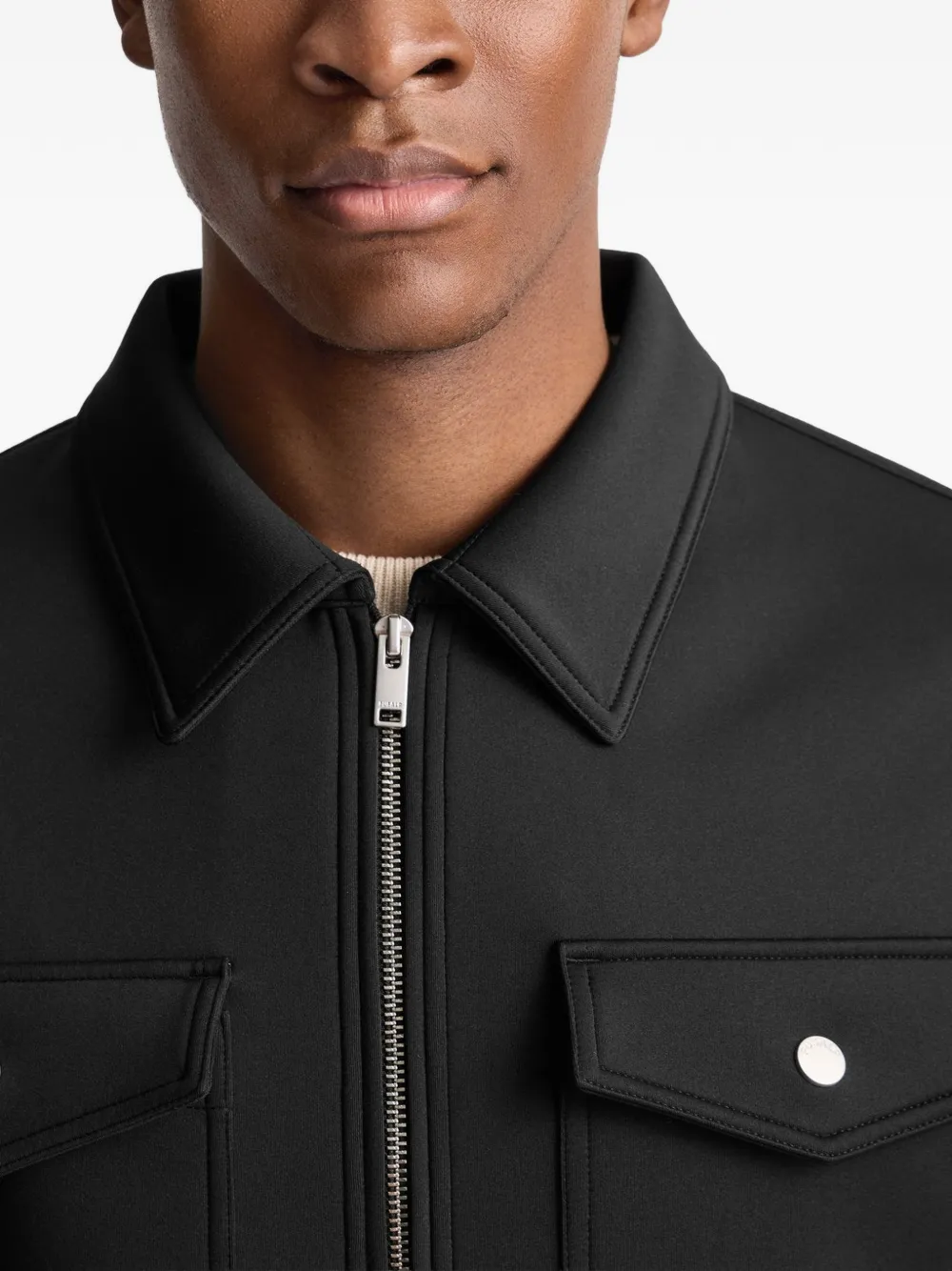 Fusalp Roventir Chest-pockets Jacket in Black, view 5
