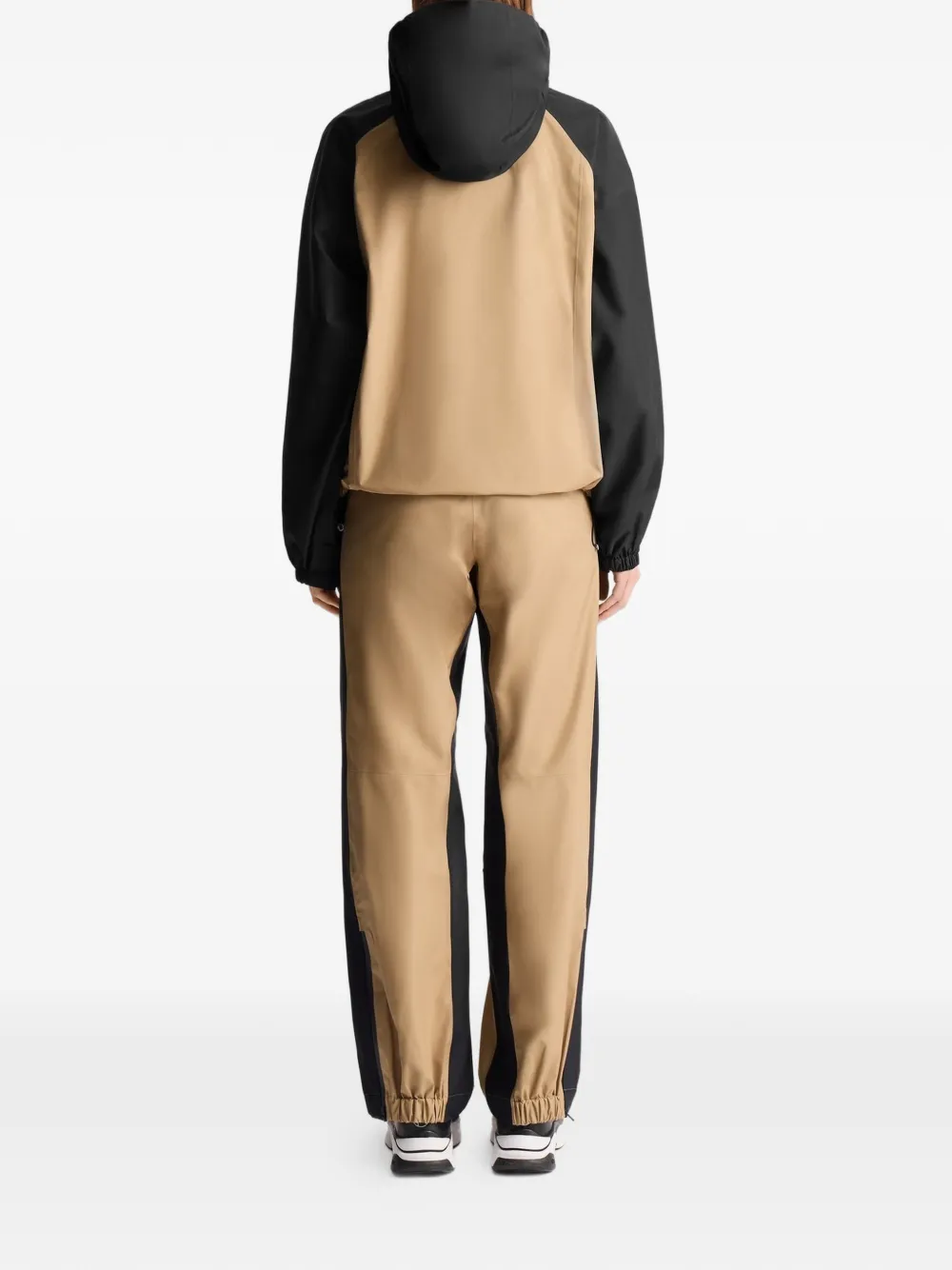  Fusalp Syarane Zip-up Hooded Two-tone Jacket - Neutrals 