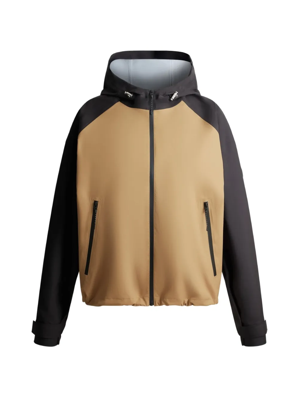 Fusalp Syarane zip-up hooded two-tone jacket - Toni neutri