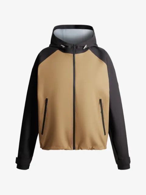 Fusalp Syarane zip-up hooded two-tone jacket