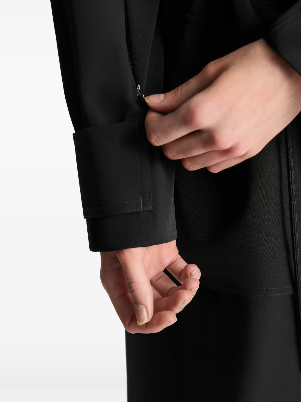 Fusalp Melroo parka met capuchon en rits Zwart