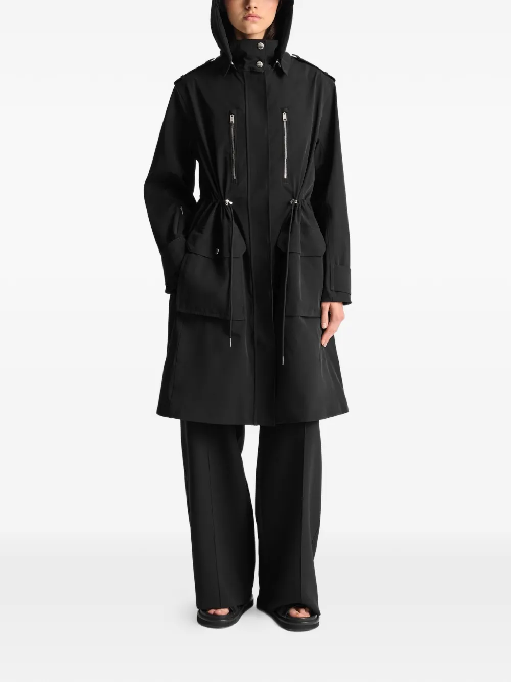 Fusalp Melroo parka met capuchon en rits Zwart