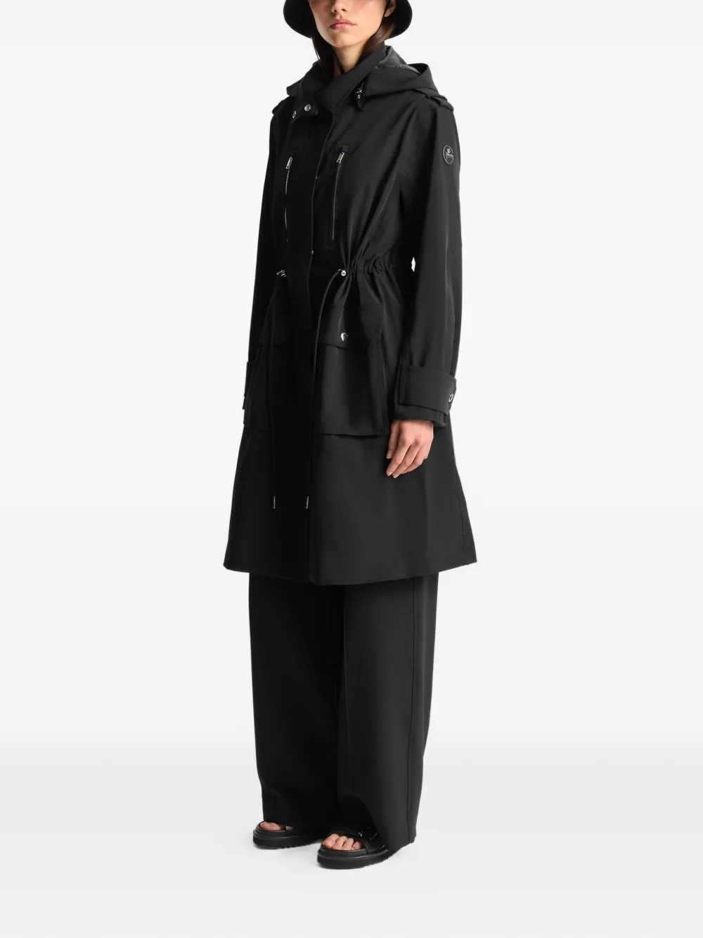 Fusalp Melroo parka met capuchon en rits Zwart