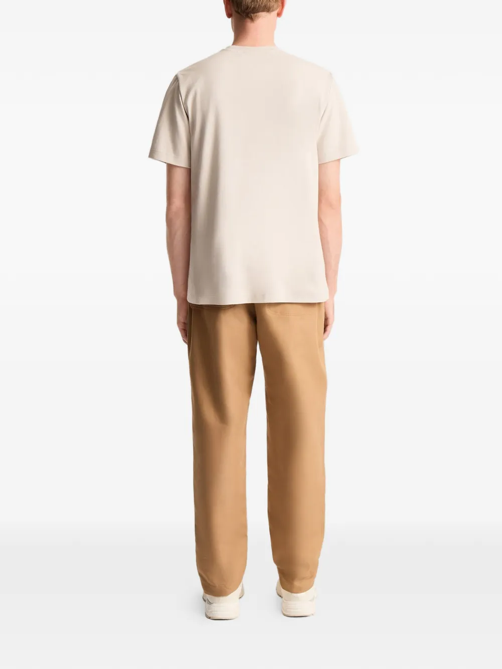 Fusalp Tyler katoenen T-shirt met zakdetail en korte mouwen Beige