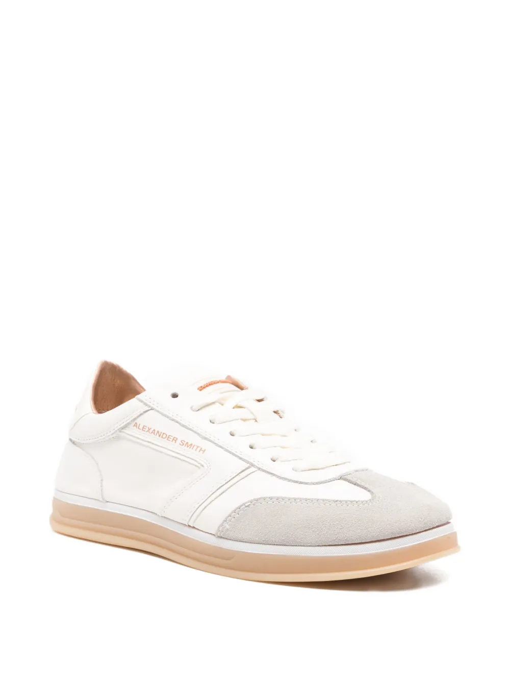 Alexander Smith leather sneakers Wit