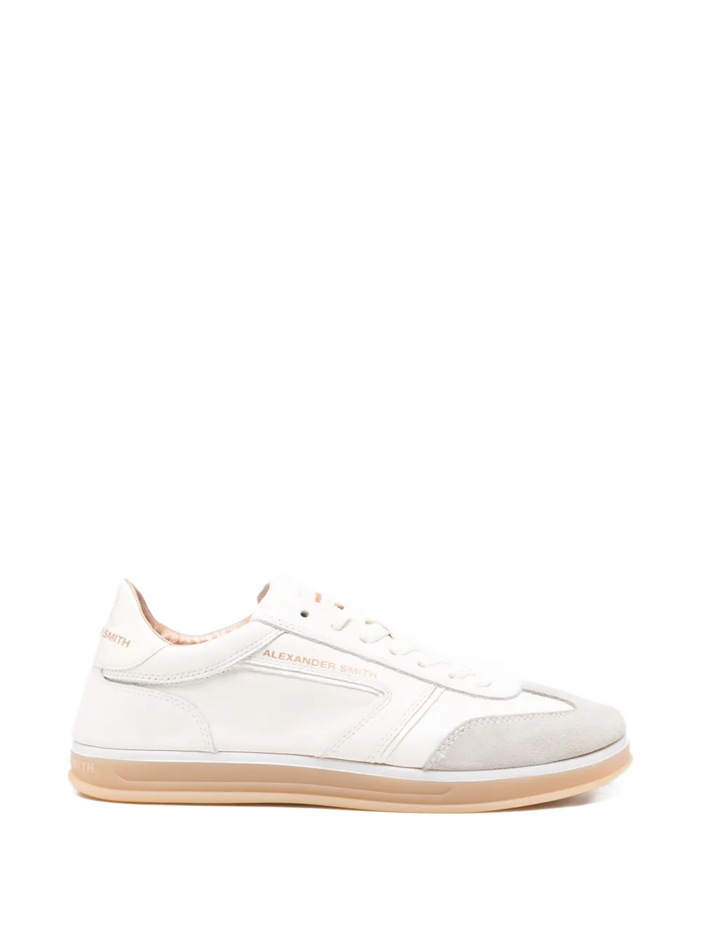 Alexander Smith leather sneakers Wit