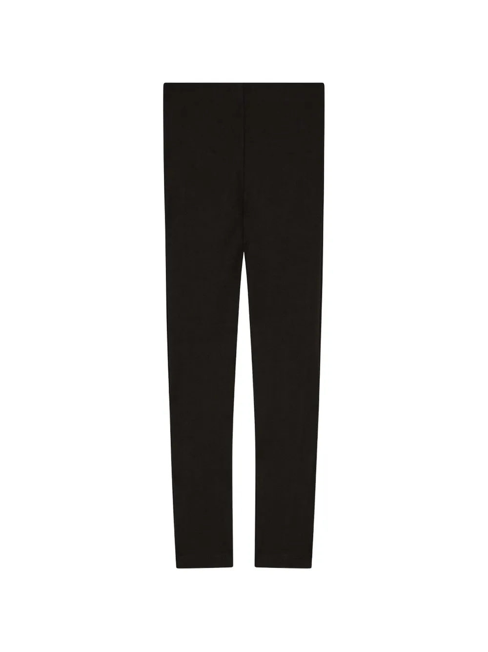 Patrizia Pepe girl split-hem leggings - Nero