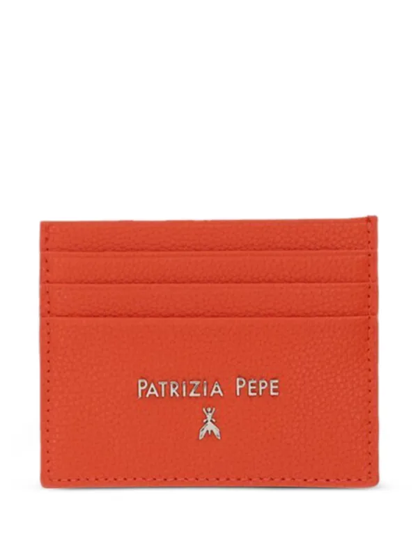 Patrizia Pepe テクスチャード カードケース | オレンジ | FARFETCH JP