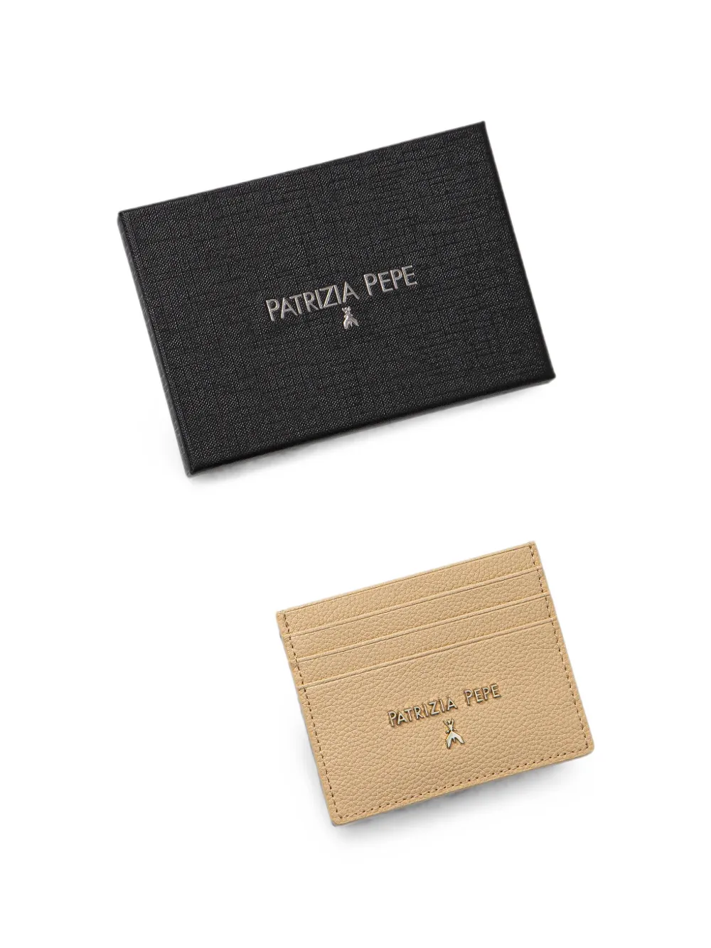 Patrizia Pepe Pasjeshouder met textuur Beige