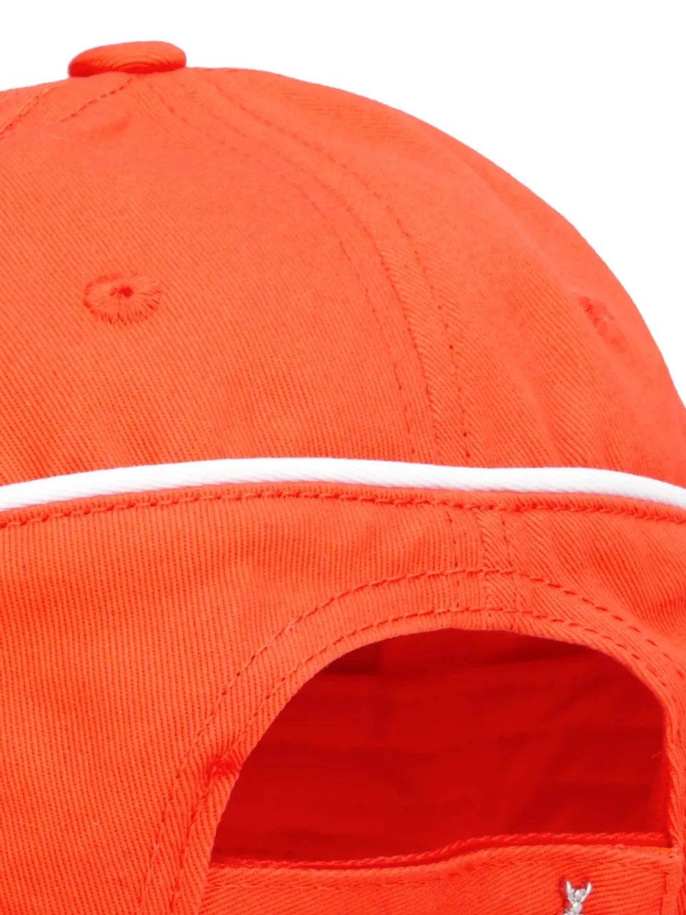 Patrizia Pepe Pet met geborduurd logo Oranje