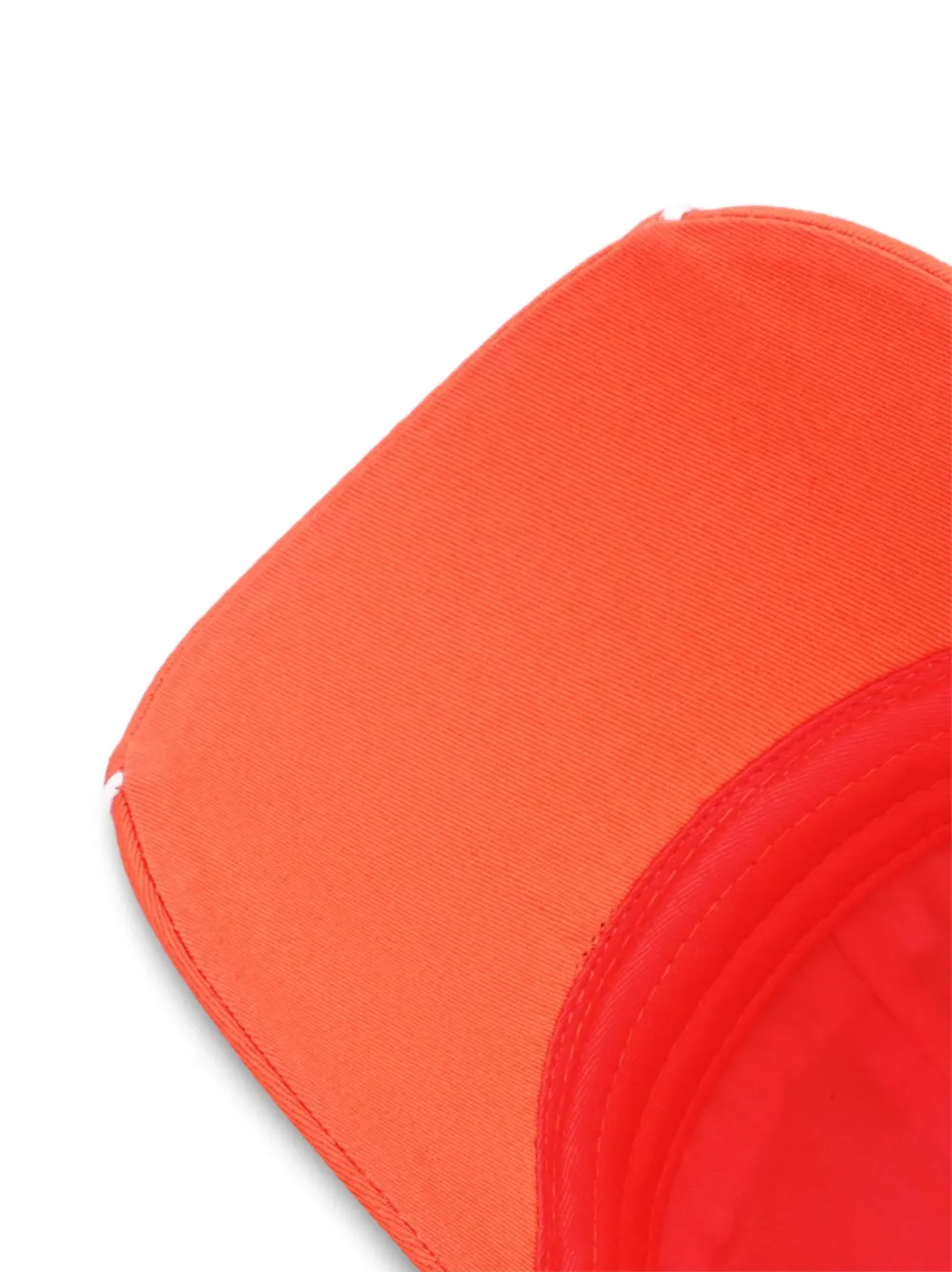 Patrizia Pepe Pet met geborduurd logo Oranje