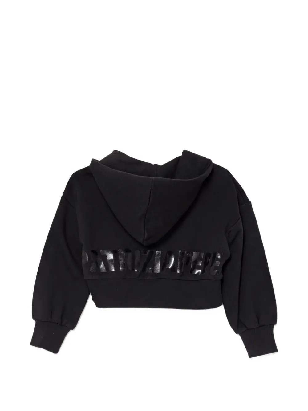 Patrizia Pepe Girl ジップ スウェットパーカー | ブラック | FARFETCH JP