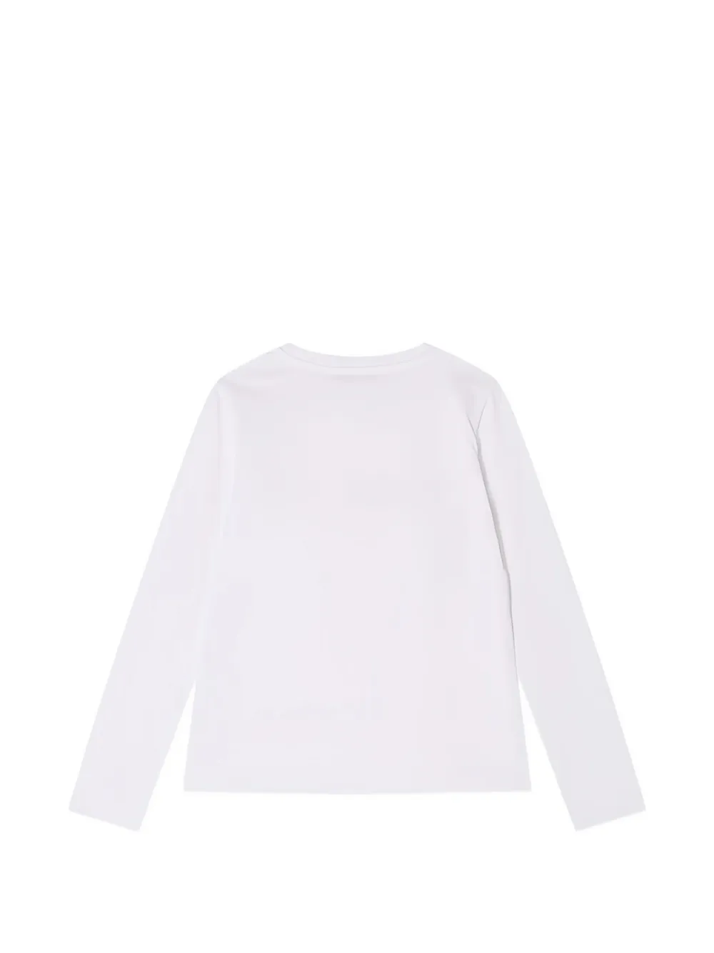 Patrizia Pepe girl T-shirt met logoprint Wit
