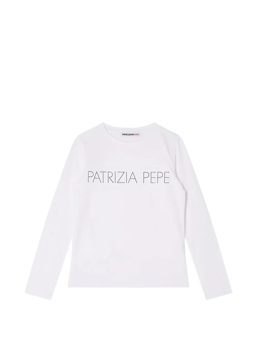 Patrizia Pepe girl T-shirt con logo - Bianco