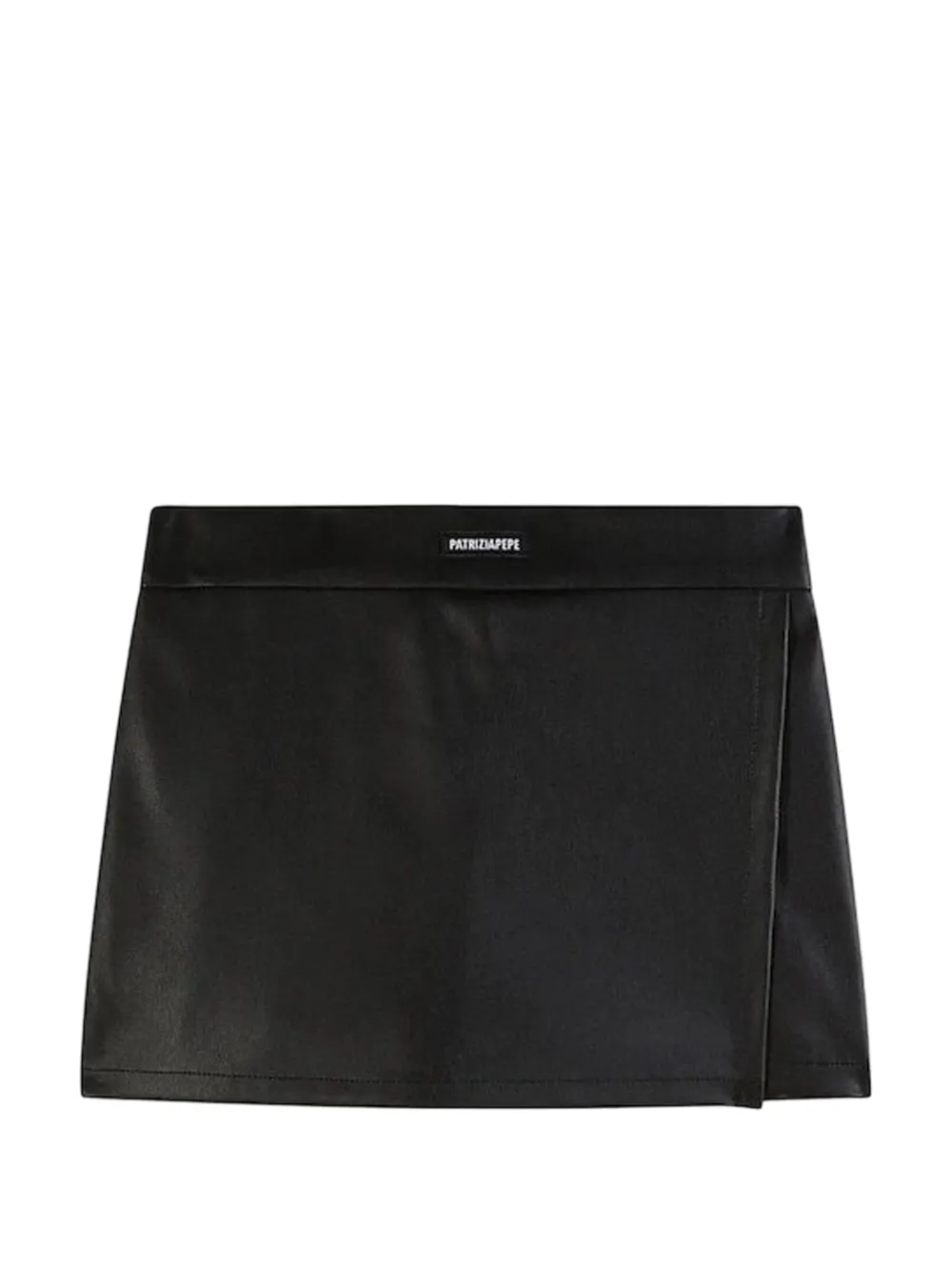 Patrizia Pepe girl elasticated-waistband skorts - Nero