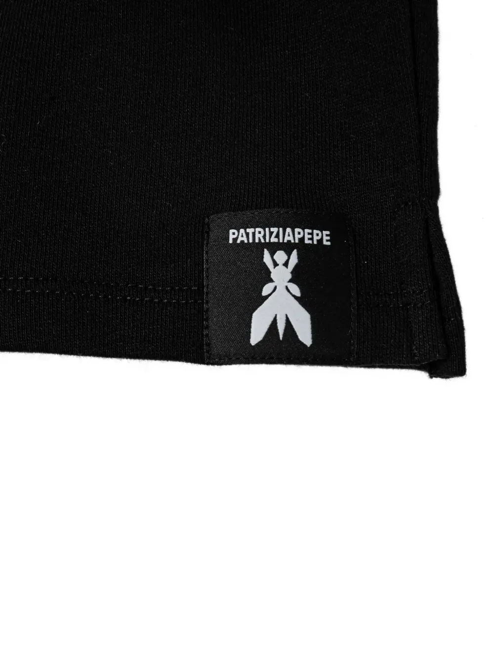 Patrizia Pepe girl Shorts met logopatch Zwart