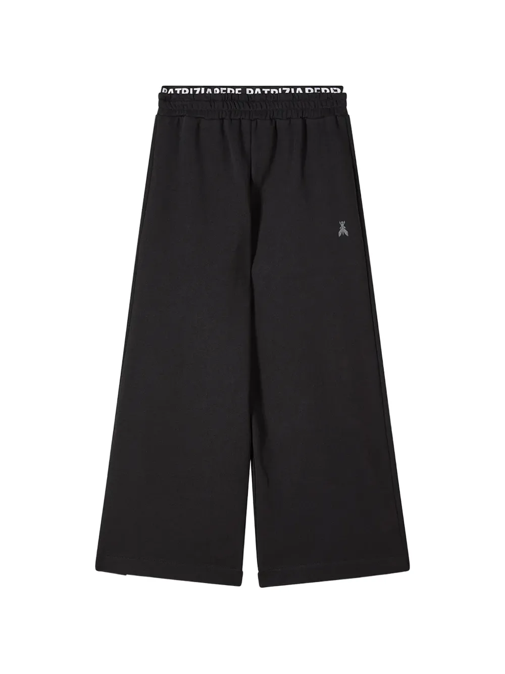 Patrizia Pepe girl Pantaloni con banda logo - Nero