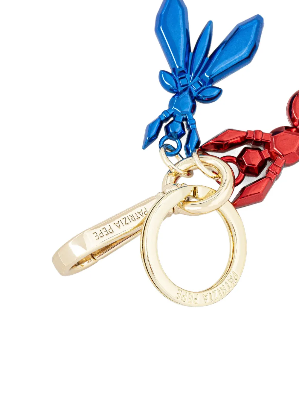 Patrizia Pepe Sleutelhanger met bedel Rood