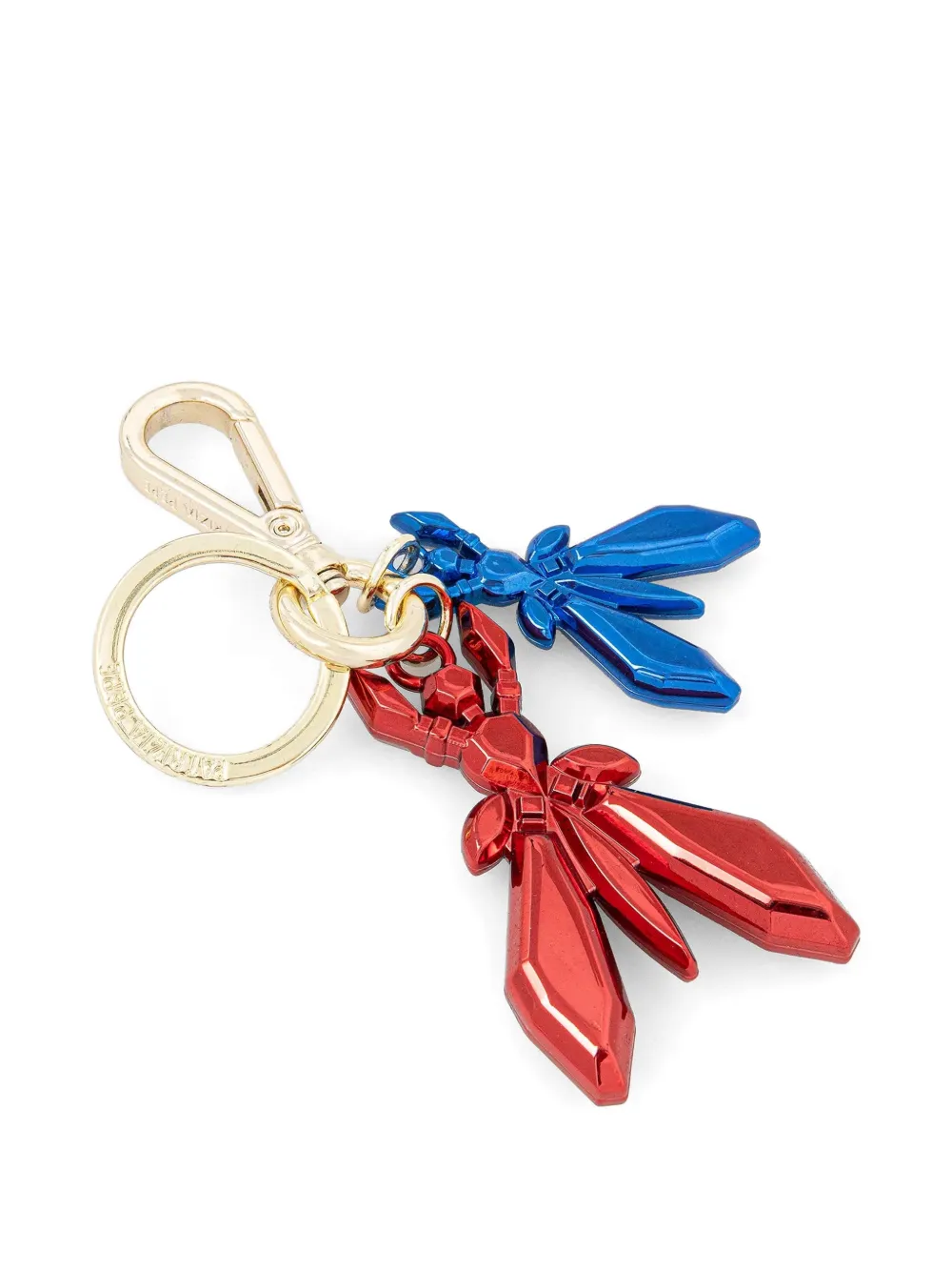 Patrizia Pepe Fly charm keyring - Rot
