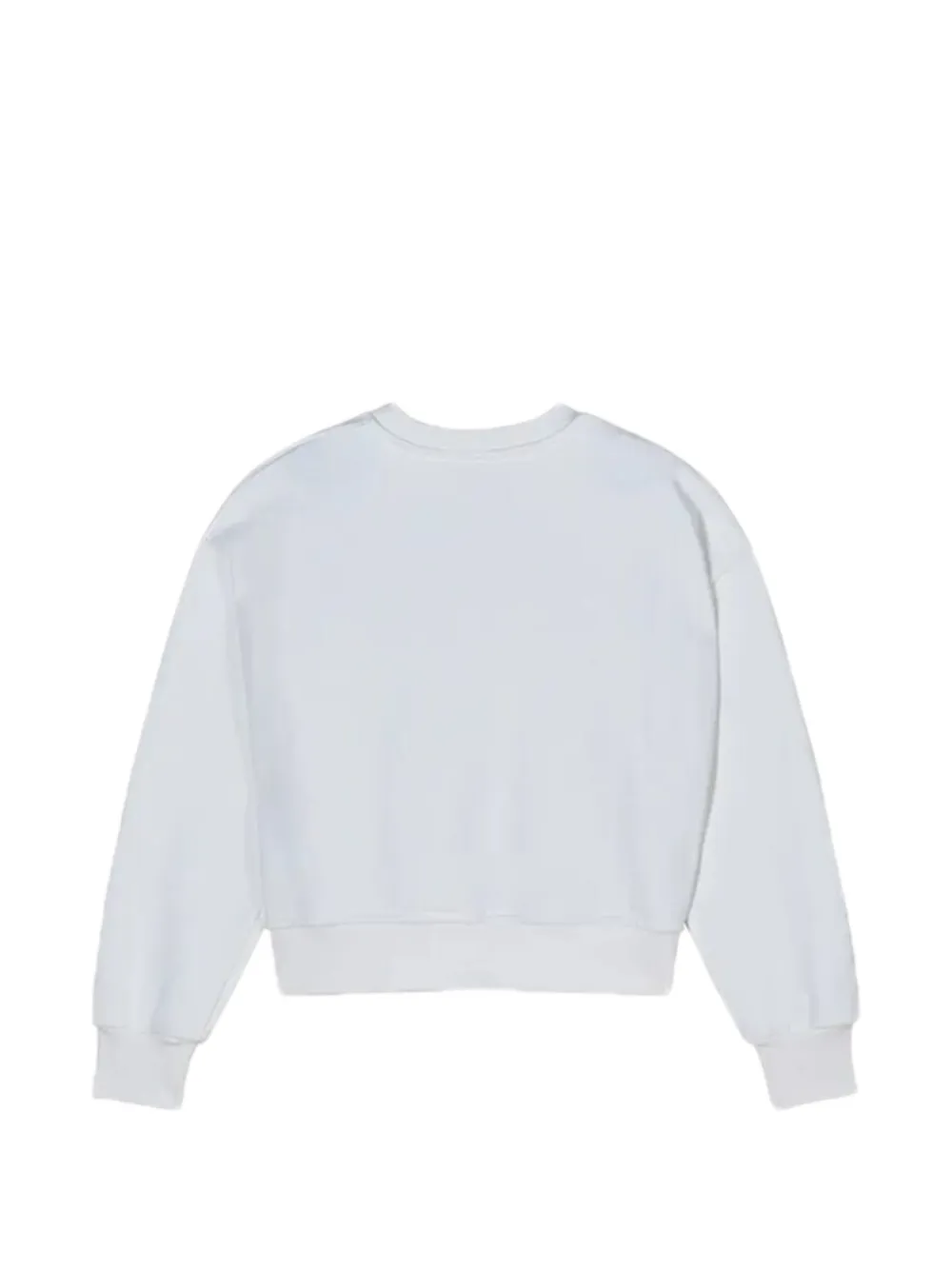 Patrizia Pepe girl Sweater met ronde hals Wit