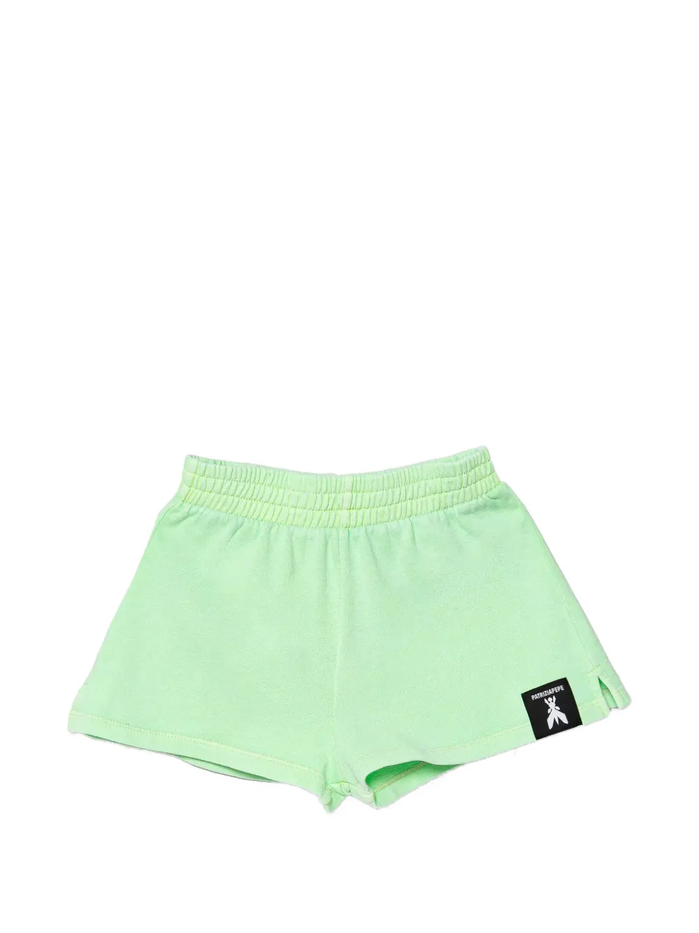 Patrizia Pepe girl elasticated-waist shorts - Verde