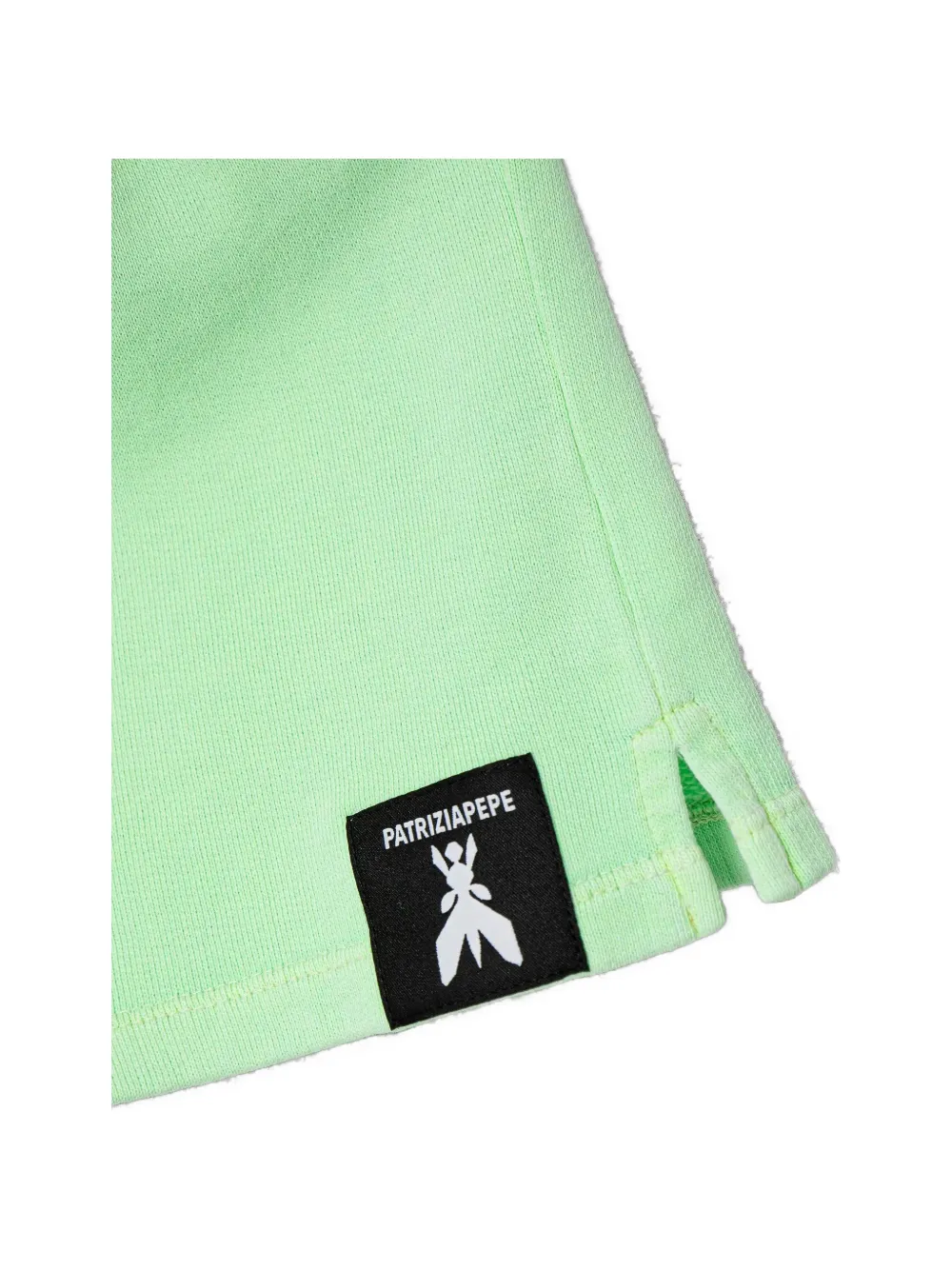 Patrizia Pepe girl elasticated-waist shorts Groen