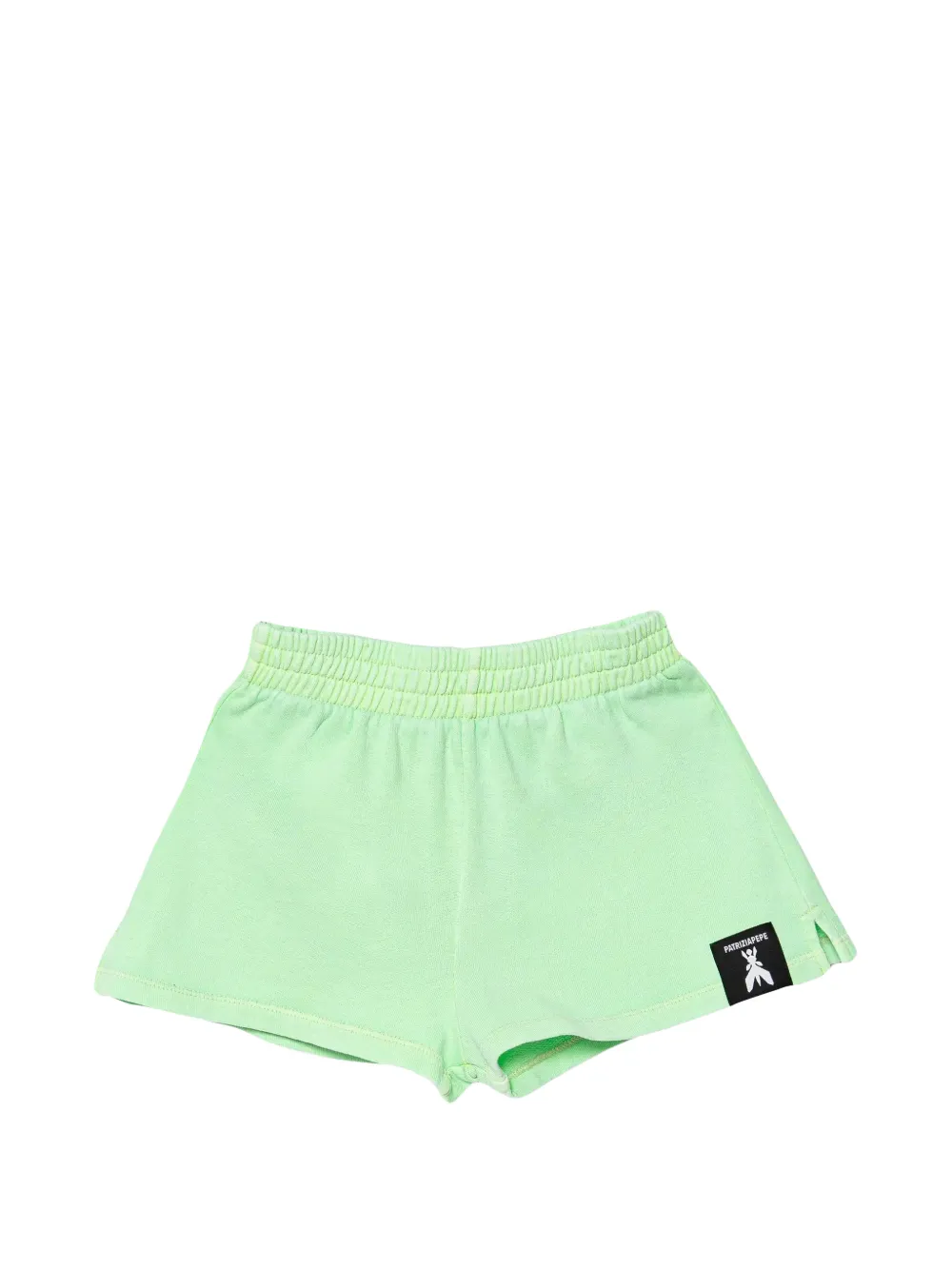 Patrizia Pepe girl elasticated-waist shorts - Verde